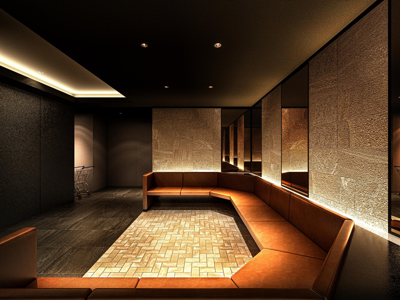 セカンドラウンジ完成予想CG