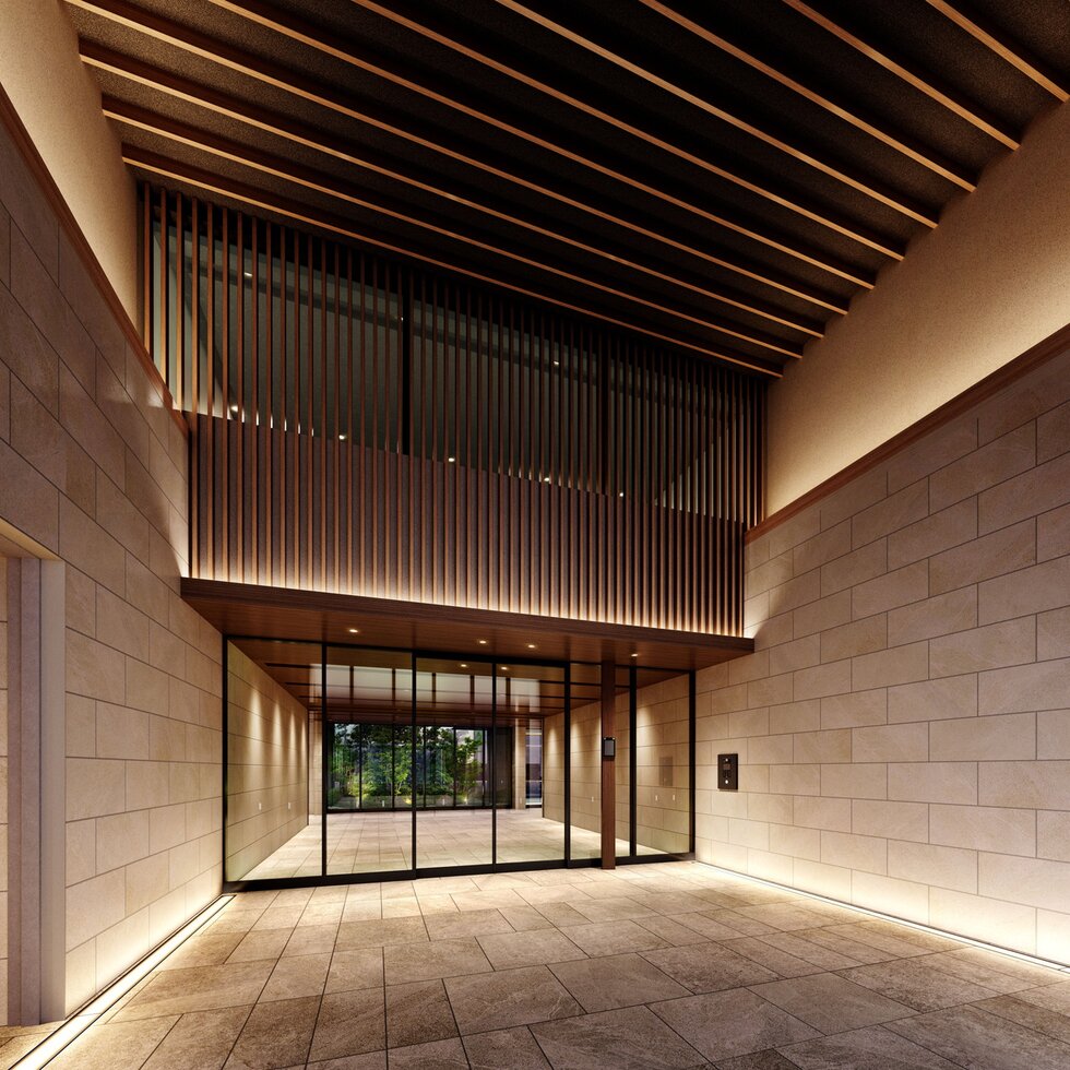 エントランスホール完成予想図