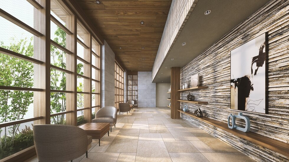 エントランスホール完成予想図