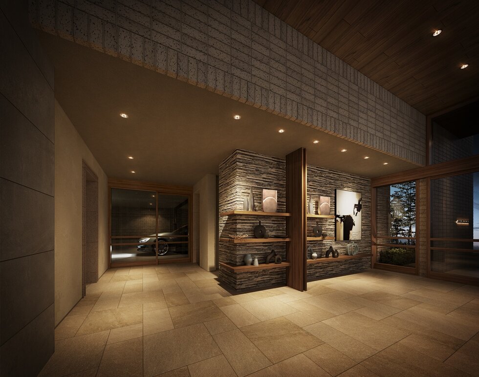 エントランスホール完成予想図