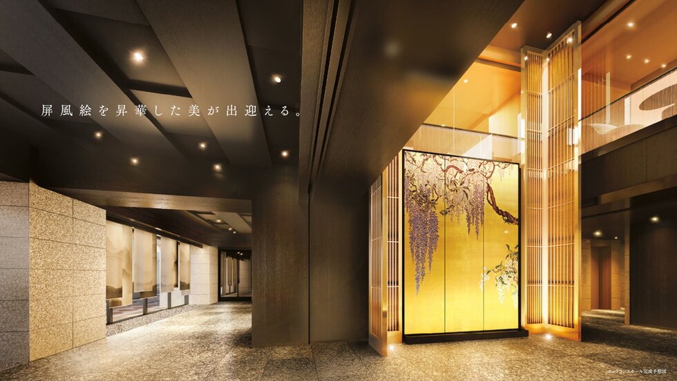 エントランスホール完成予想図