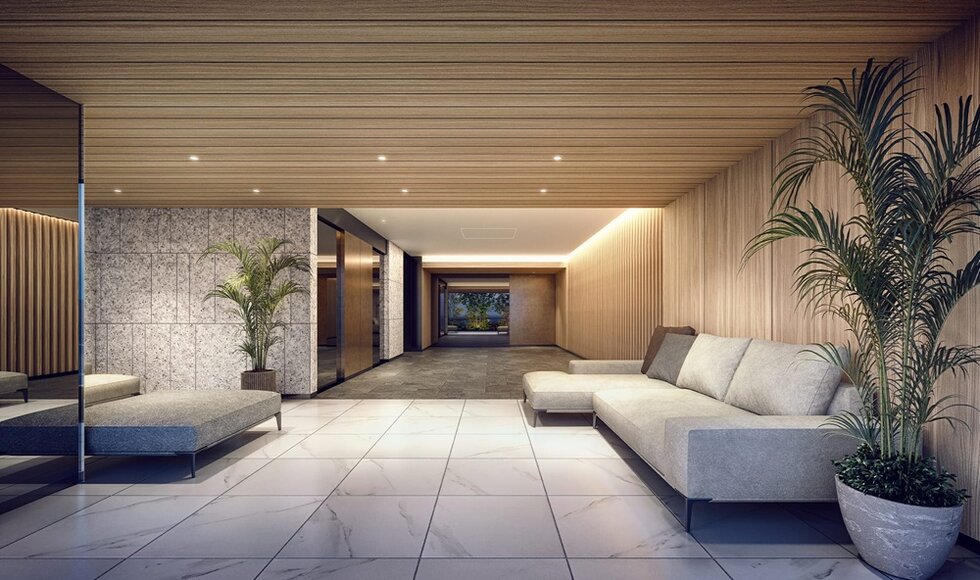 エントランスホール完成予想CG