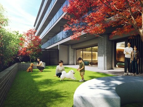 ドッグラン完成予想CG