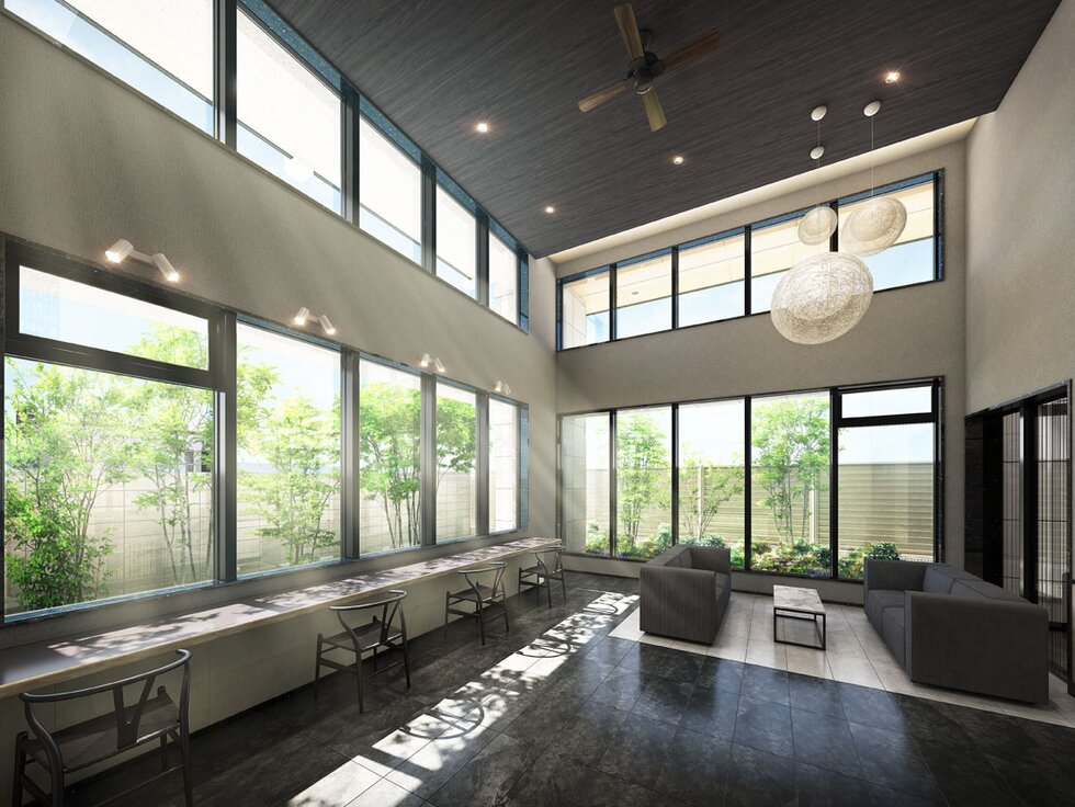 ラウンジ完成予想図