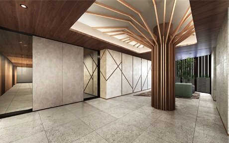 ラウンジ完成予想CG