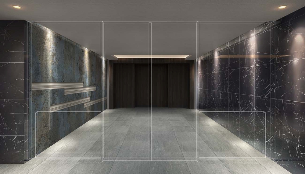 エントランスホール完成予想CG