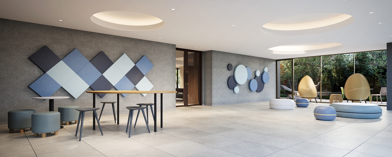 コミュニティルーム完成予想CG