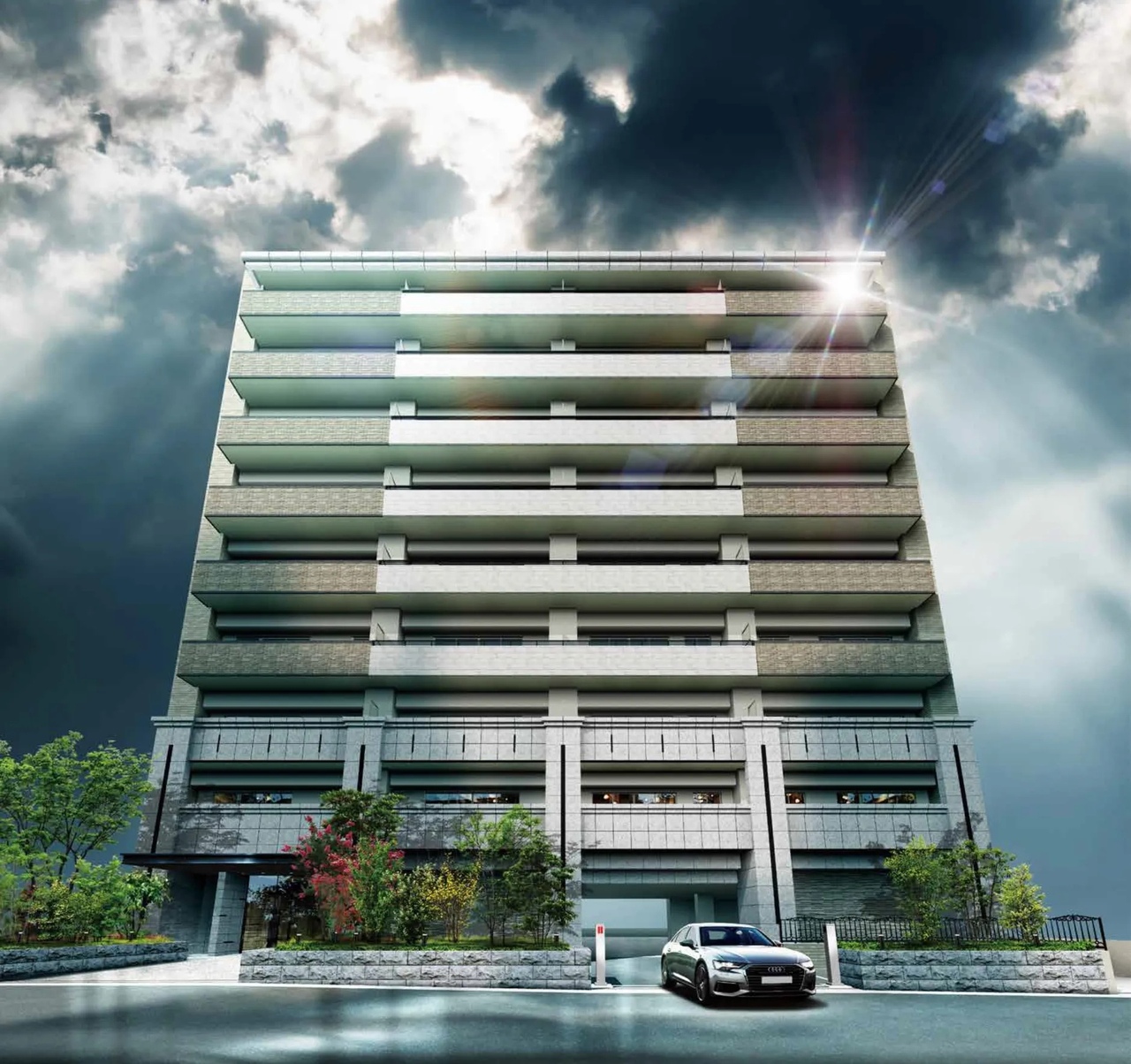 外観完成予想図