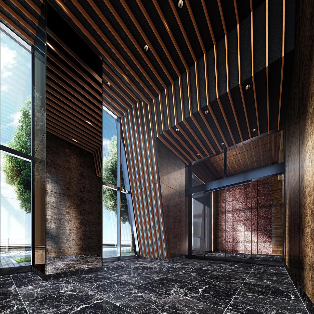 エントランスホール完成予想CG