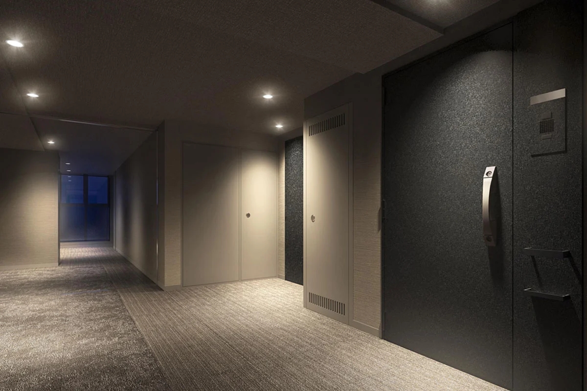 共用廊下完成予想CG