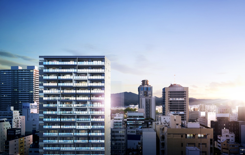 外観完成予想CG（かすめ）