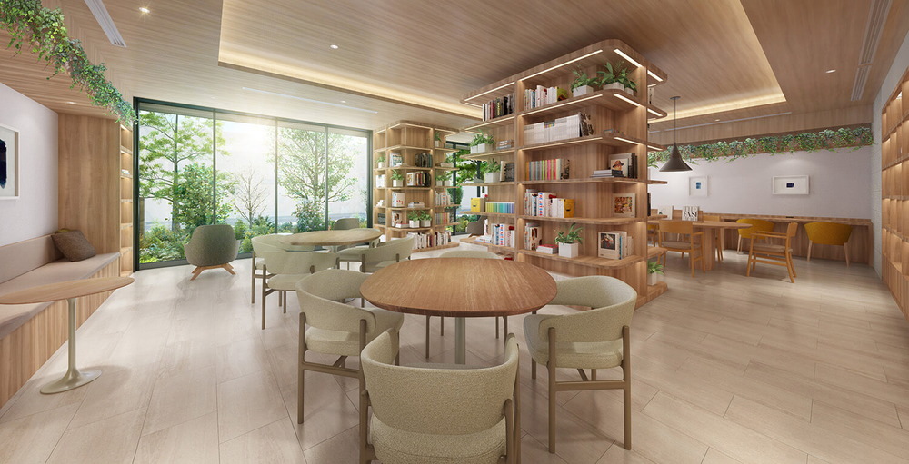 ガーデンライブラリー完成予想CG