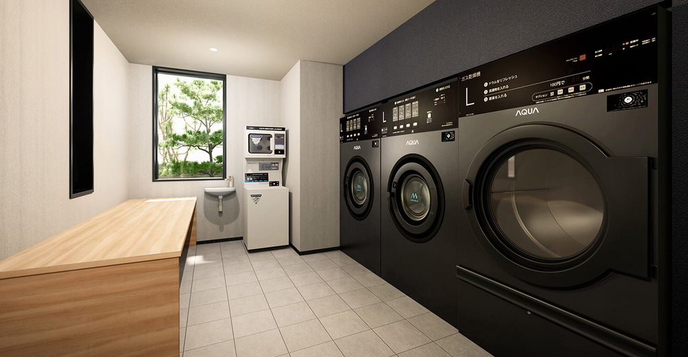 ランドリーコーナー完成予想CG