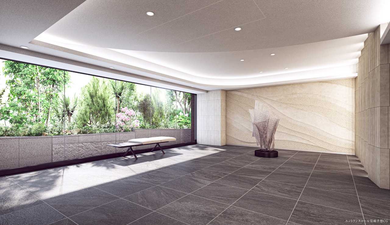 エントランスホール完成予想CG