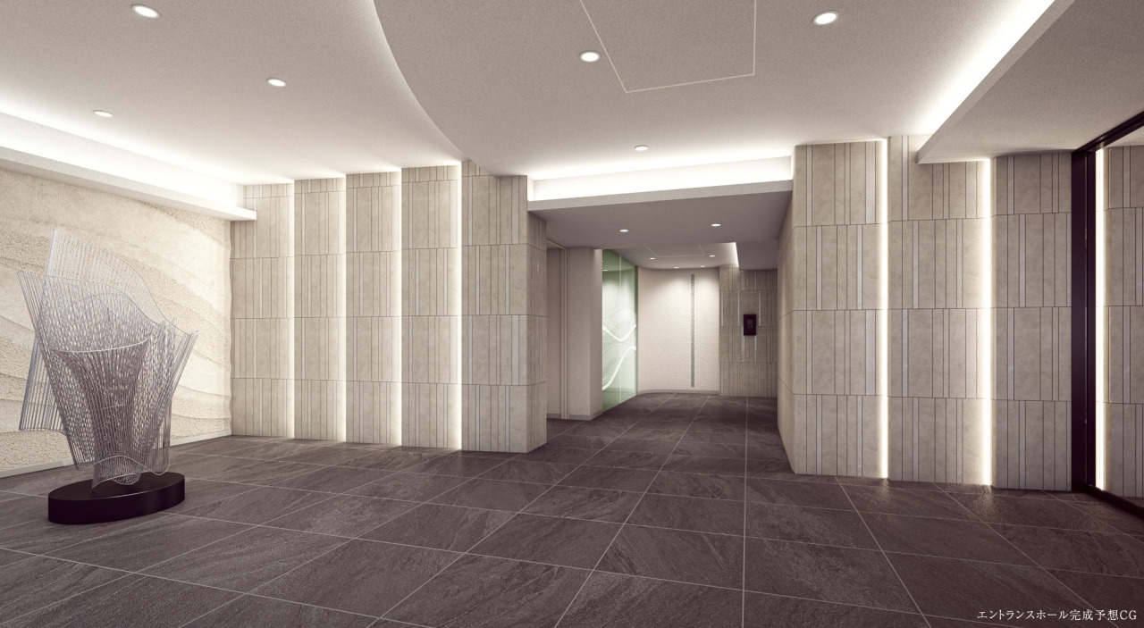 エントランスホール完成予想CG
