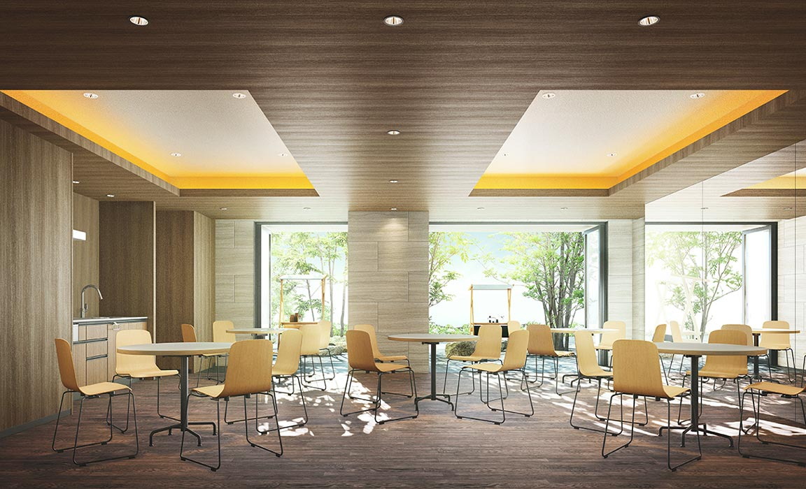 コネクトラウンジ完成予想図