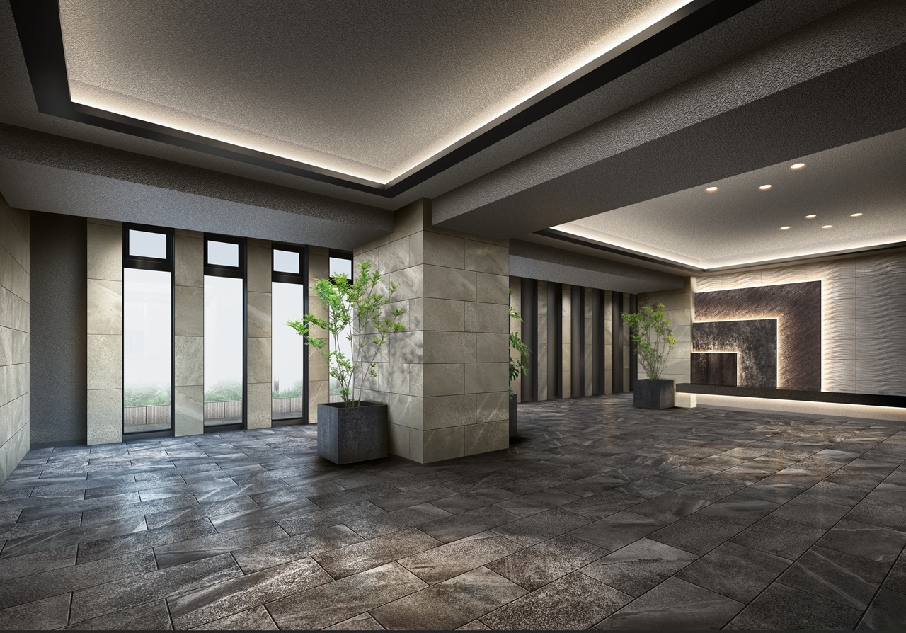 エントランスホール完成予想図