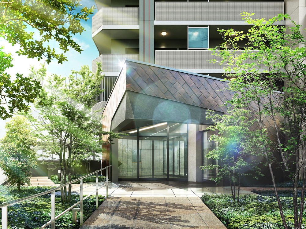 エントランスポーチ完成予想図