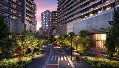 敷地西側入口完成予想CG※5