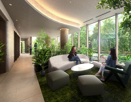 共用施設完成予想CG