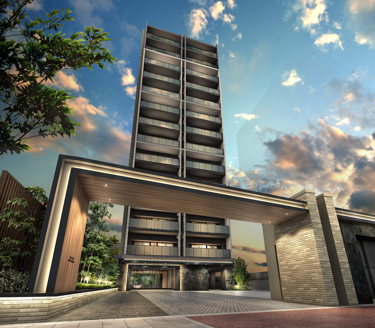 外観完成予想図