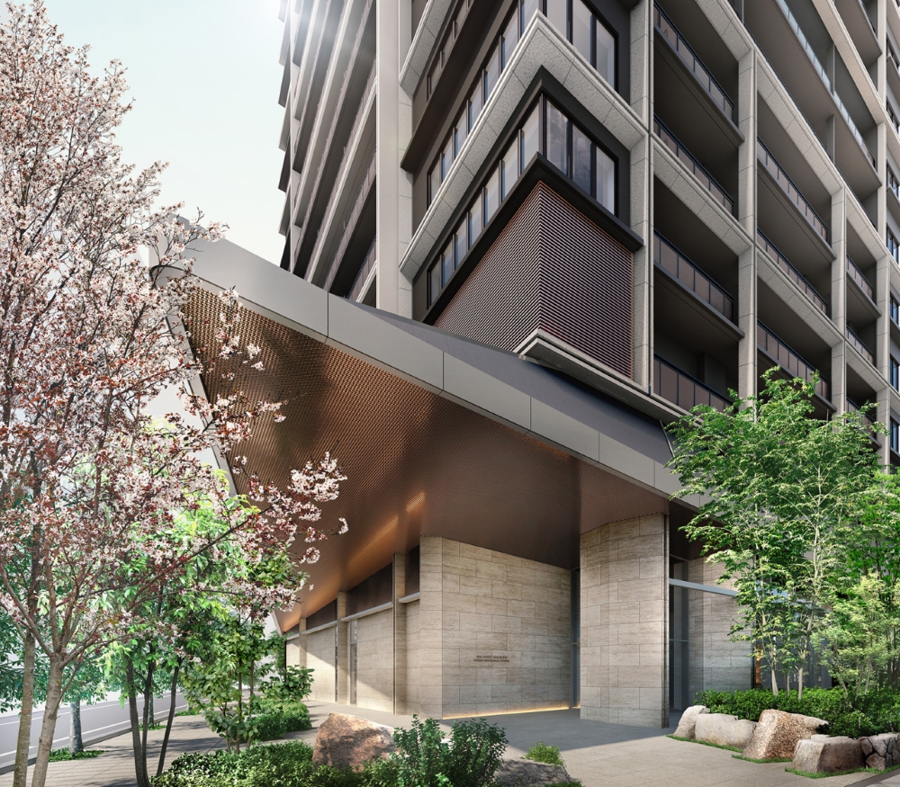 エントランスアプローチ完成予想CG