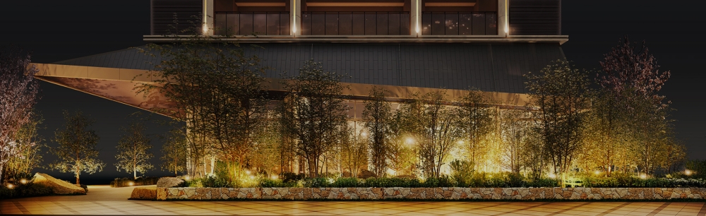 外観基壇部完成予想CG