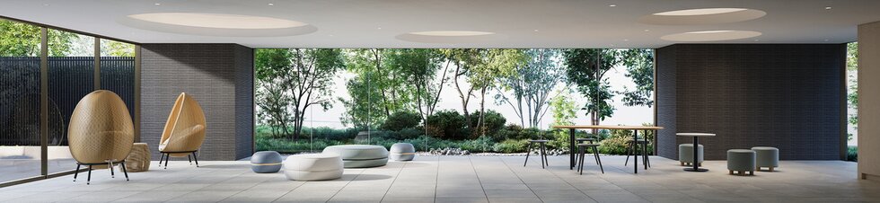 コミュニティルーム完成予想CG