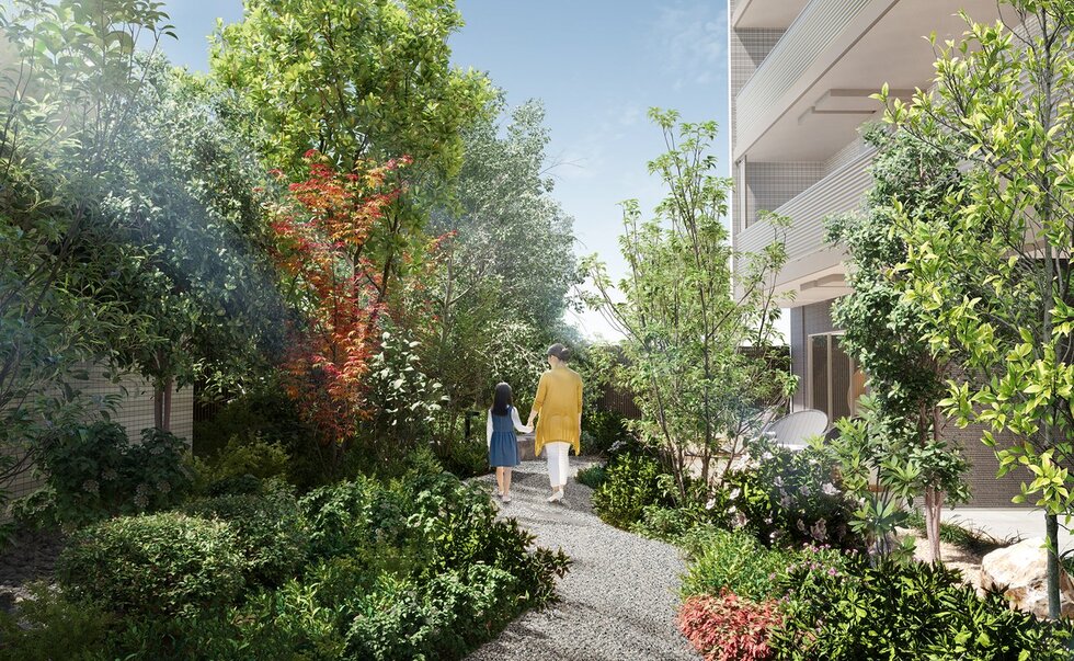 フローイングガーデン完成予想CG