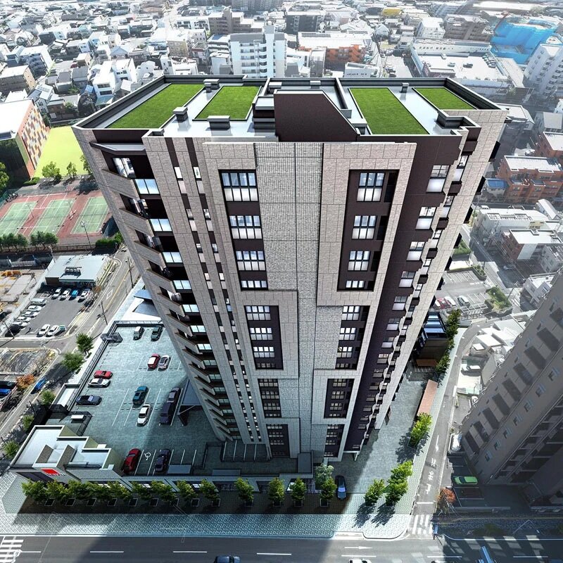 合成外観完成予想CG