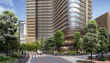 敷地東側入口完成予想CG※4