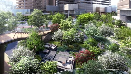 敷地中央完成予想CG