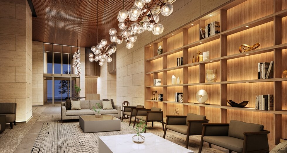 エントランスホール完成予想CG