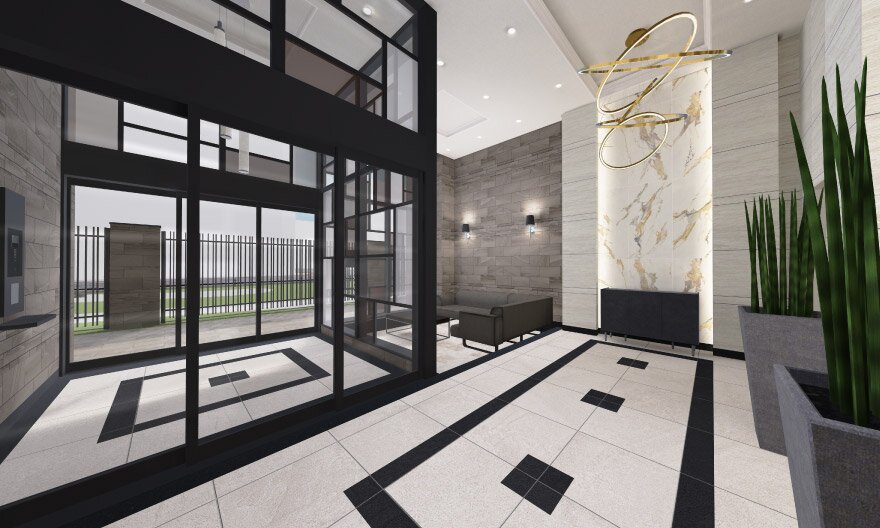 エントランスホール完成予想CG