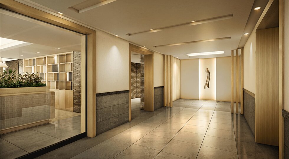 エントランスホール完成予想CG