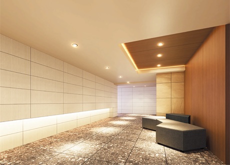 エントランスホール完成予想CG