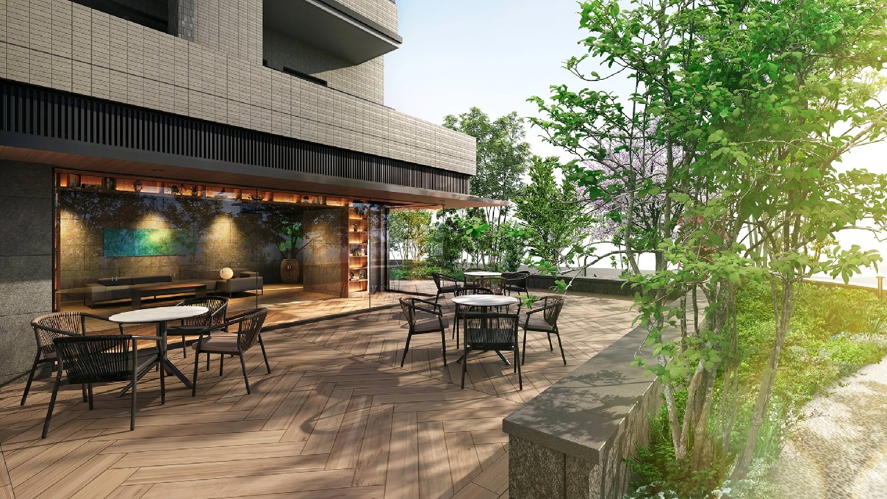 テラス完成予想図