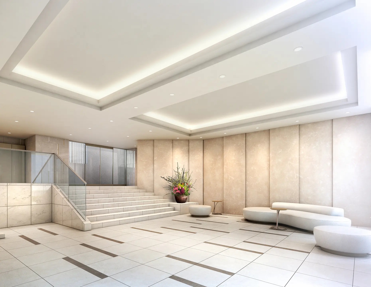 エントランスホール完成予想図