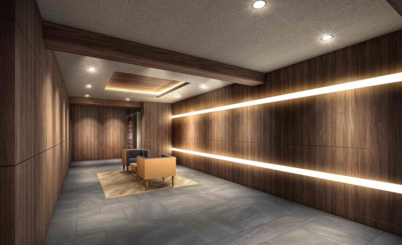 エントランスホール完成予想CG