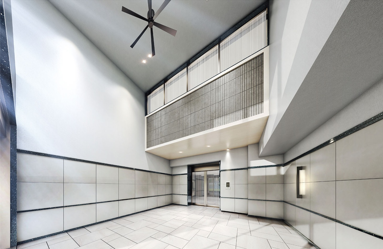 風除室完成予想図