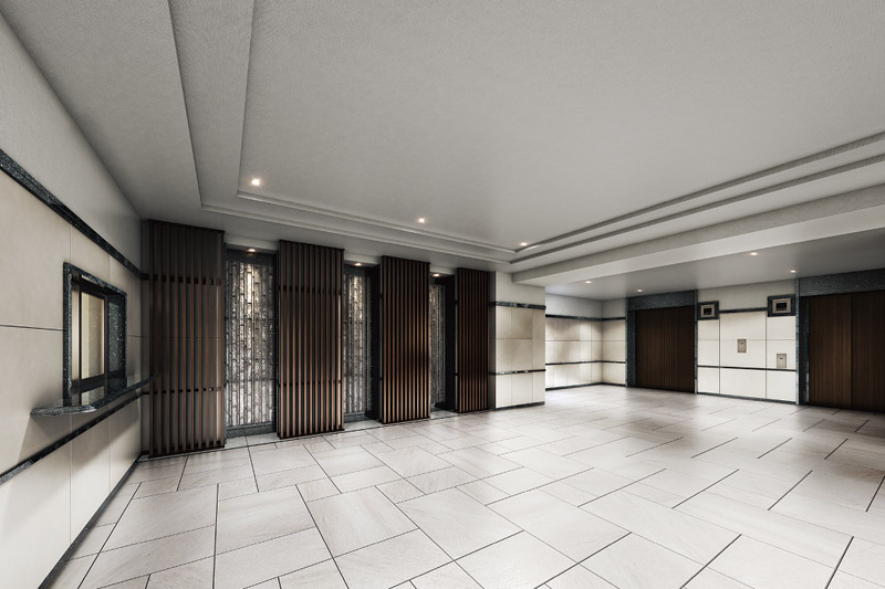 エントランスホール完成予想図