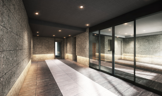 エントランスホール完成予想CG