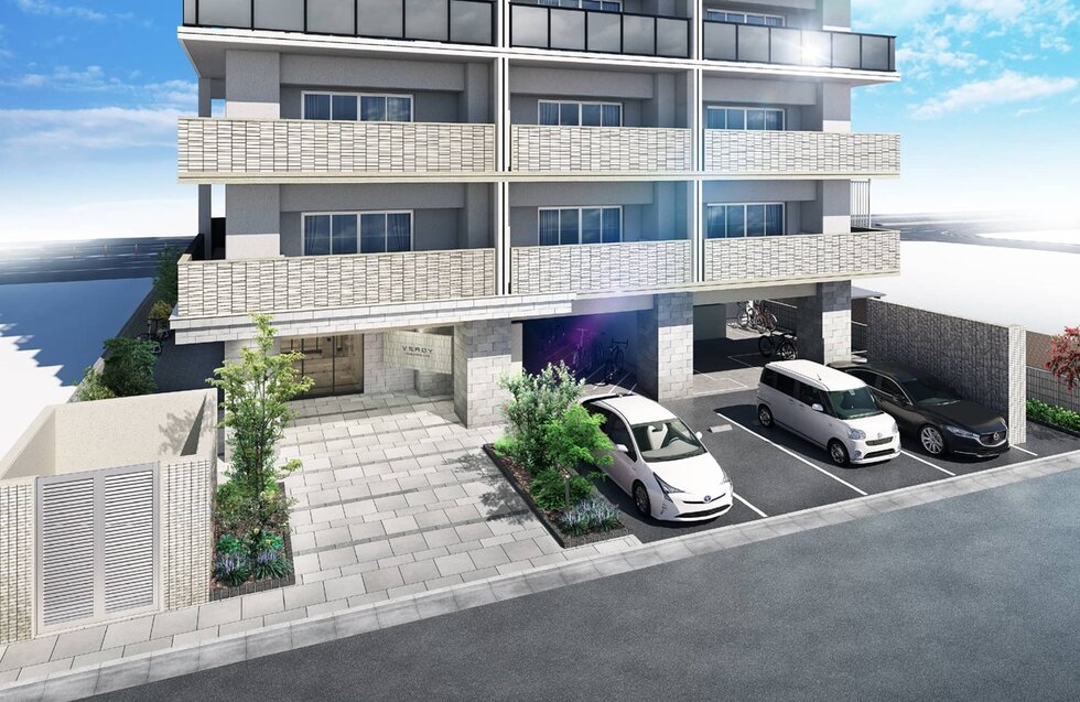 アプローチ完成予想図