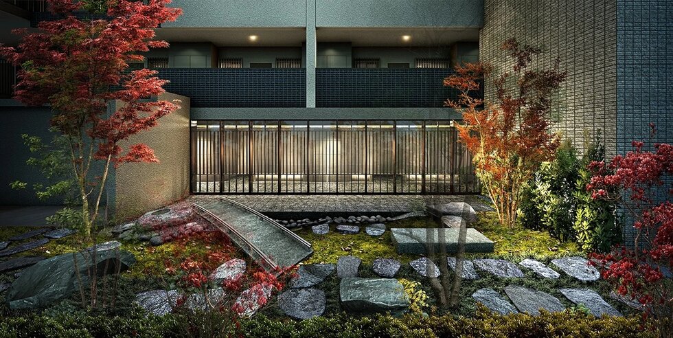 中庭完成予想CG