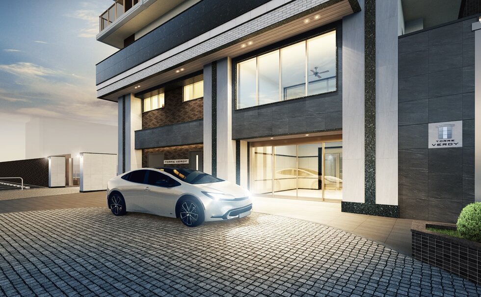 アプローチ完成予想図