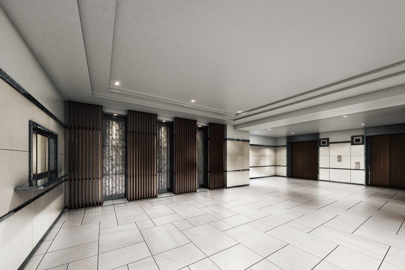 エントランスホール完成予想図