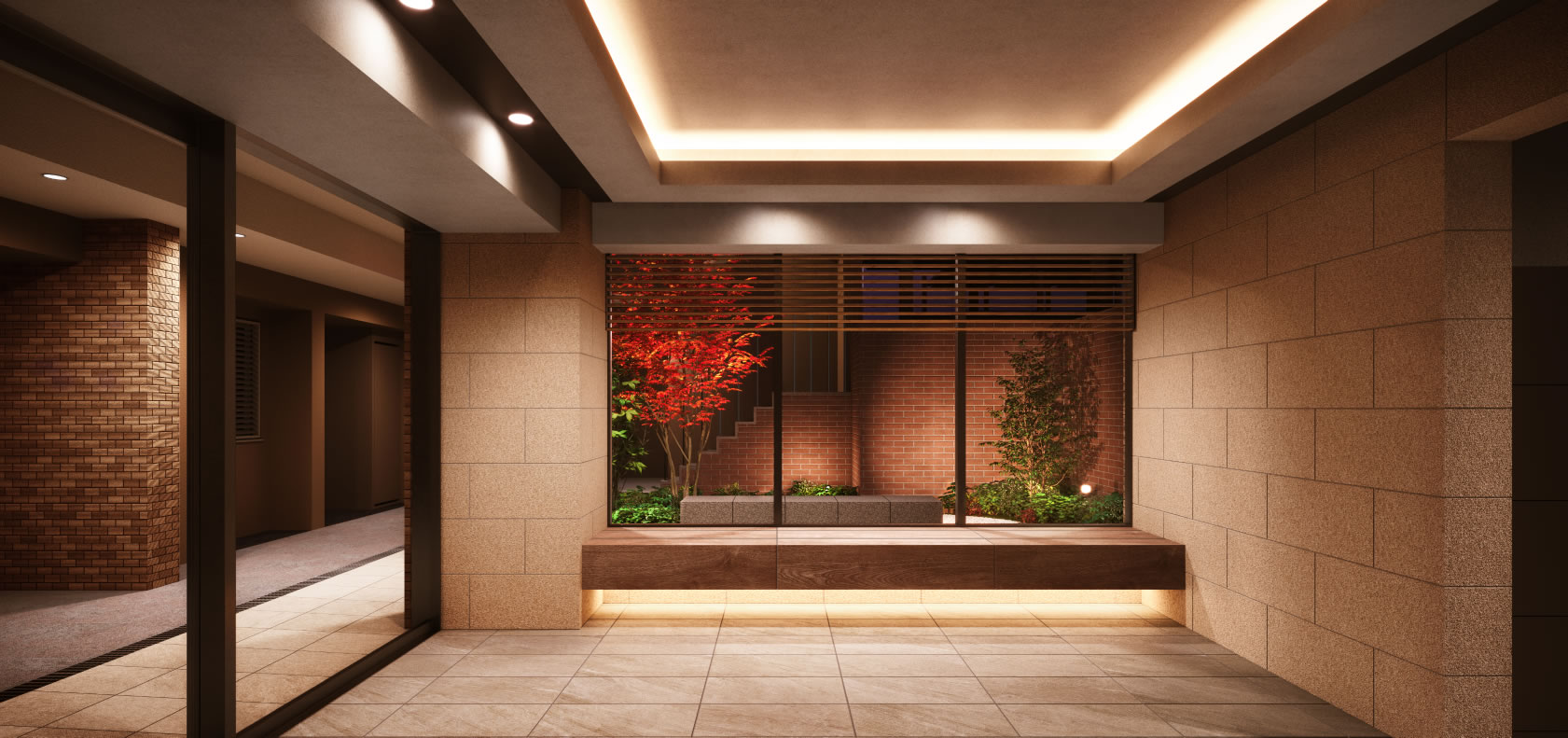 エントランスホール完成予想図