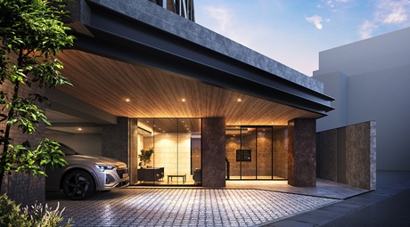 アプローチ完成予想CG