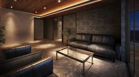 ラウンジ完成予想CG