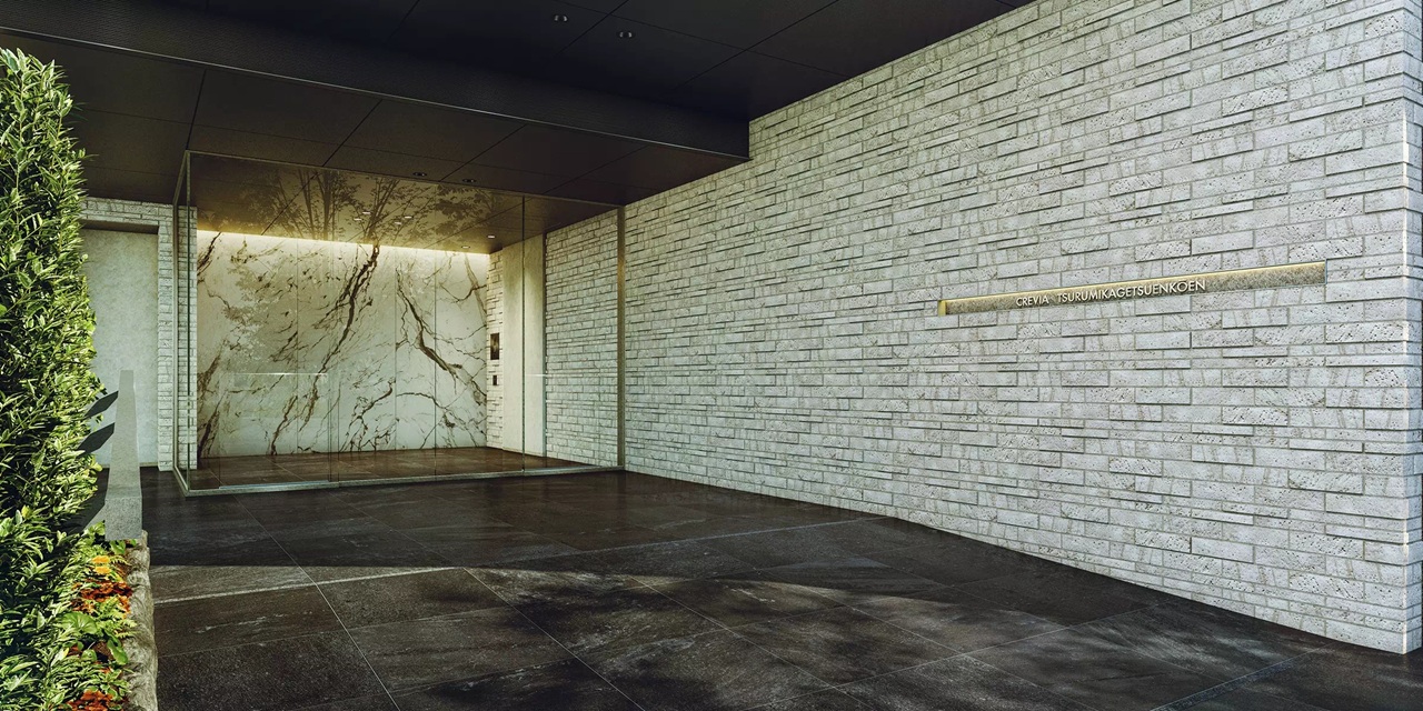 エントランスアプローチ完成予想CG